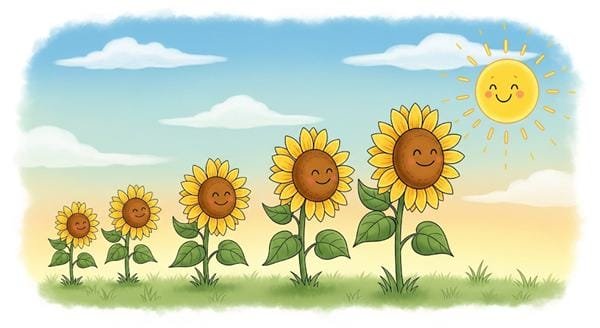 big heads facing the sun sunflowers Bloom & Art