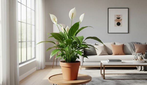 spathiphyllum spathiphyllum Bloom & Art