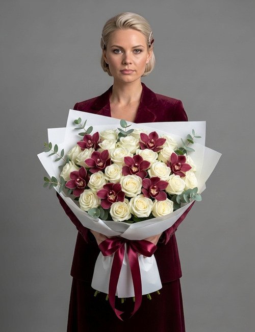 Royal Elegance flower bouquet for delivery in London and UK