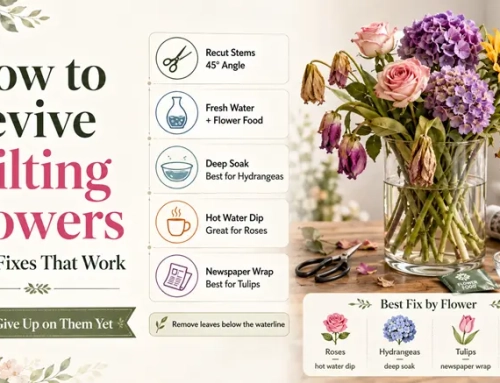 How to Revive Wilting Flowers